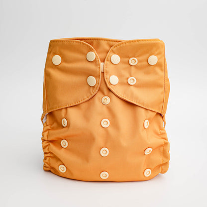 Luxe Pocket Cloth Diaper with Dual Inner Gussets and Athletic Wicking Jersey