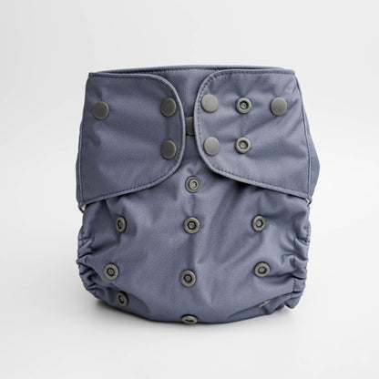 Luxe Pocket Cloth Diaper with Dual Inner Gussets and Athletic Wicking Jersey