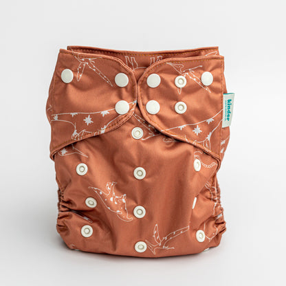 Artist Collaborations Pocket Cloth Diaper with Athletic Wicking Jersey