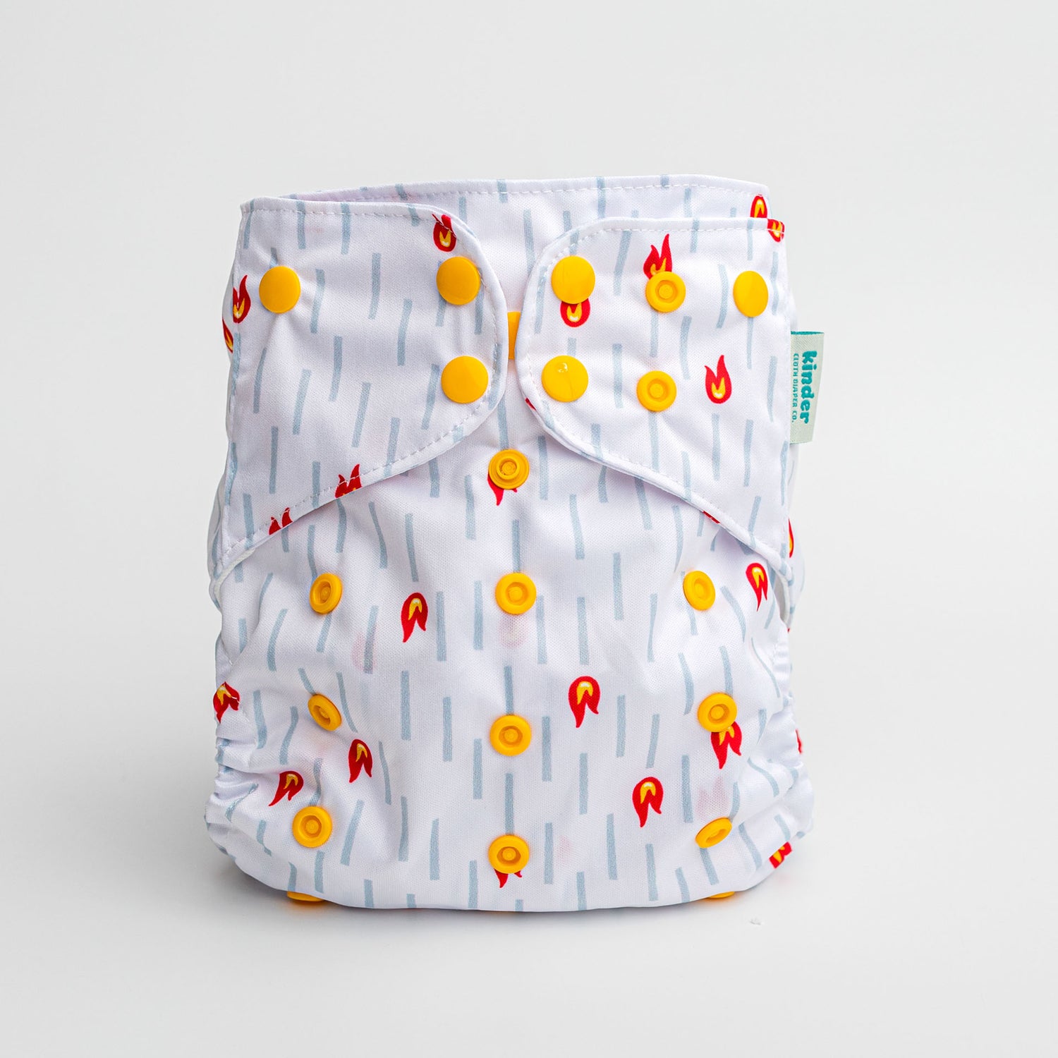 Patterned Basics Pocket Cloth Diaper with Athletic Wicking Jersey