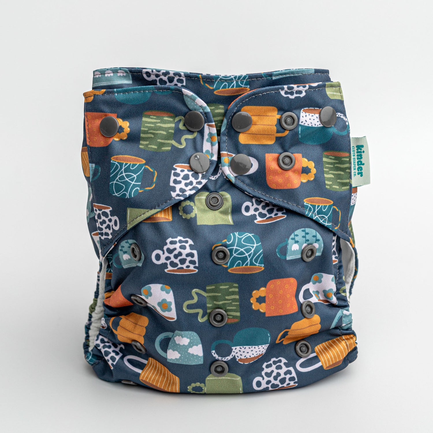 Patterned Basics Pocket Cloth Diaper with Athletic Wicking Jersey