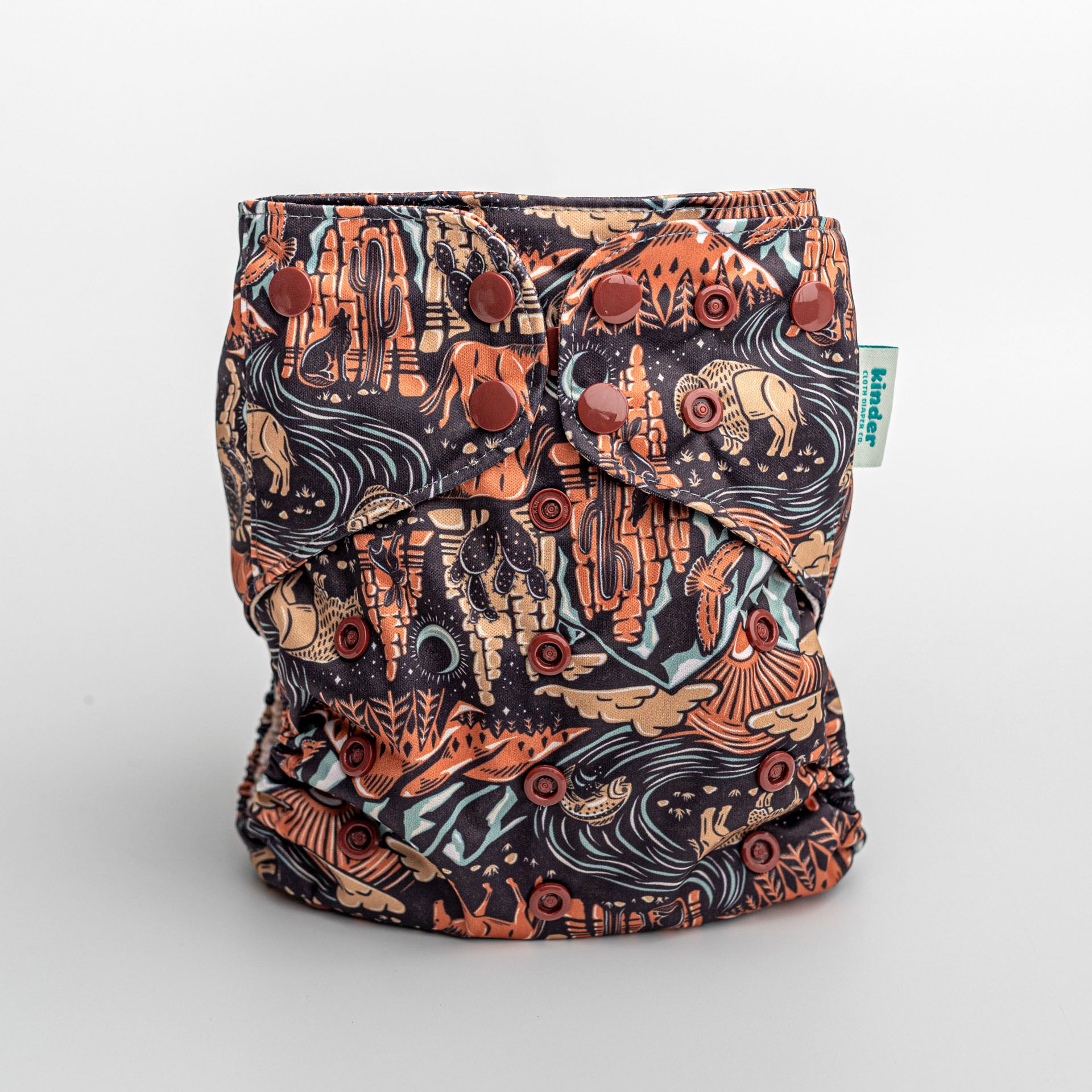 Artist Collaborations Pocket Cloth Diaper with Athletic Wicking Jersey