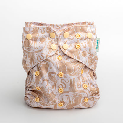 Artist Collaborations Pocket Cloth Diaper with Athletic Wicking Jersey