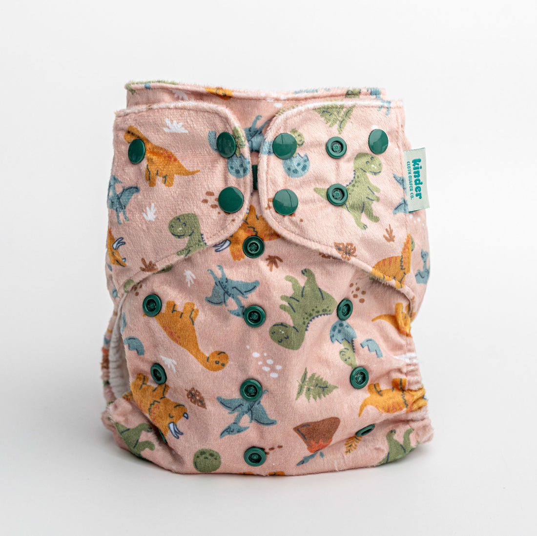 Patterned Basics Lounger Pocket Cloth Diaper — Minky Fleece with Athletic Wicking Jersey