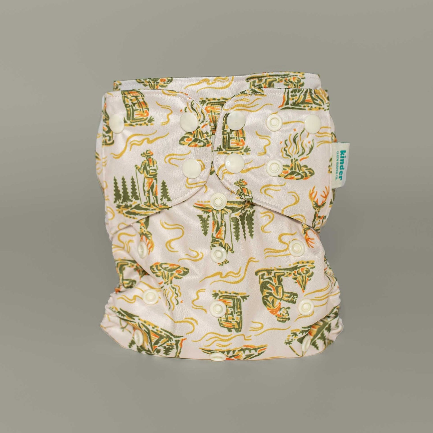 Artist Collaborations Pocket Cloth Diaper with Athletic Wicking Jersey