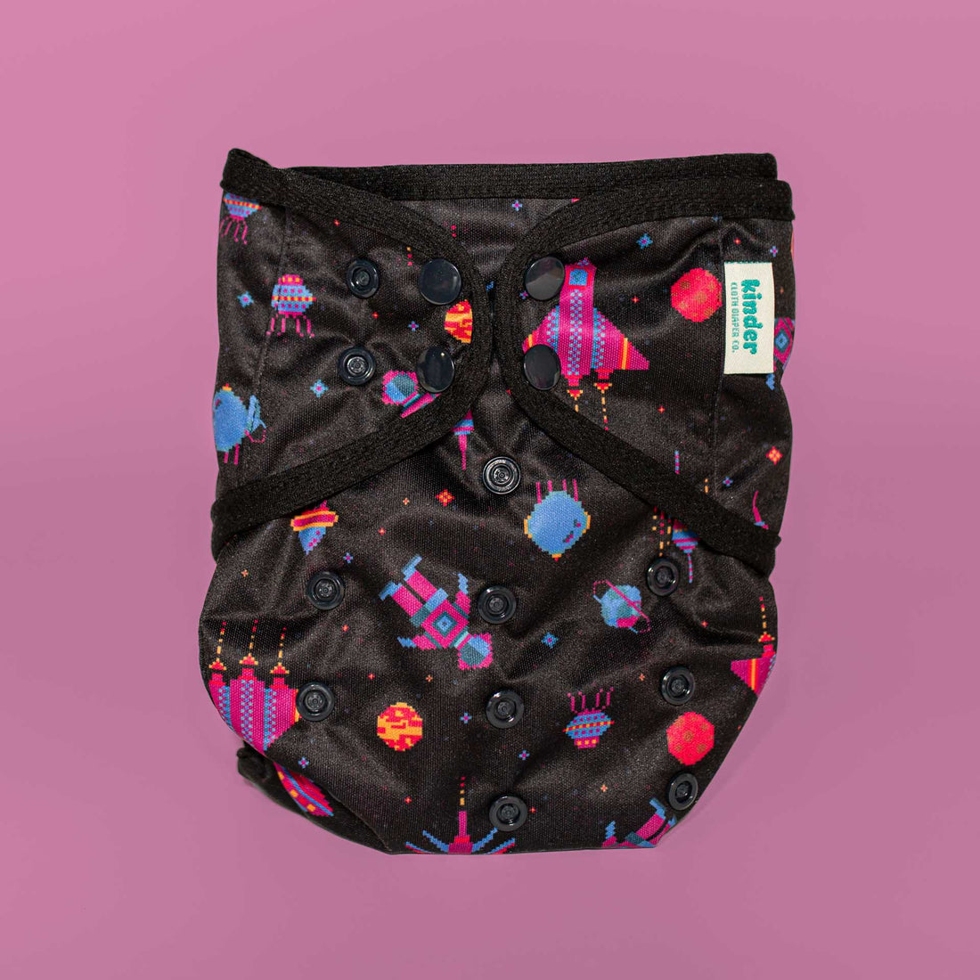 EZ Moms 10 Pack Reusable Diaper Covers for Boys Soft Rubber