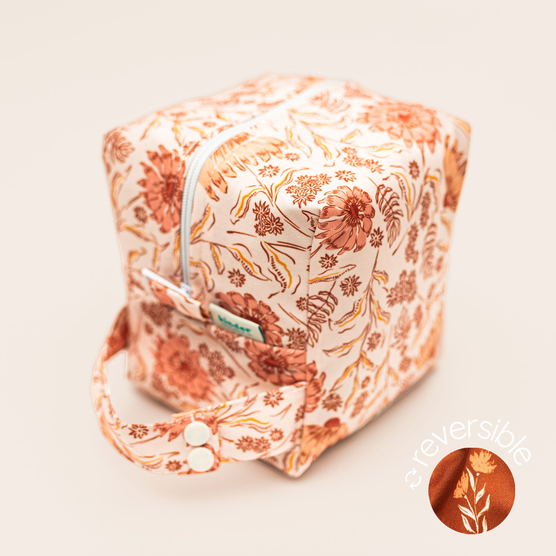 Patterned Water Resistant MINI Diaper Pod Travel Cube