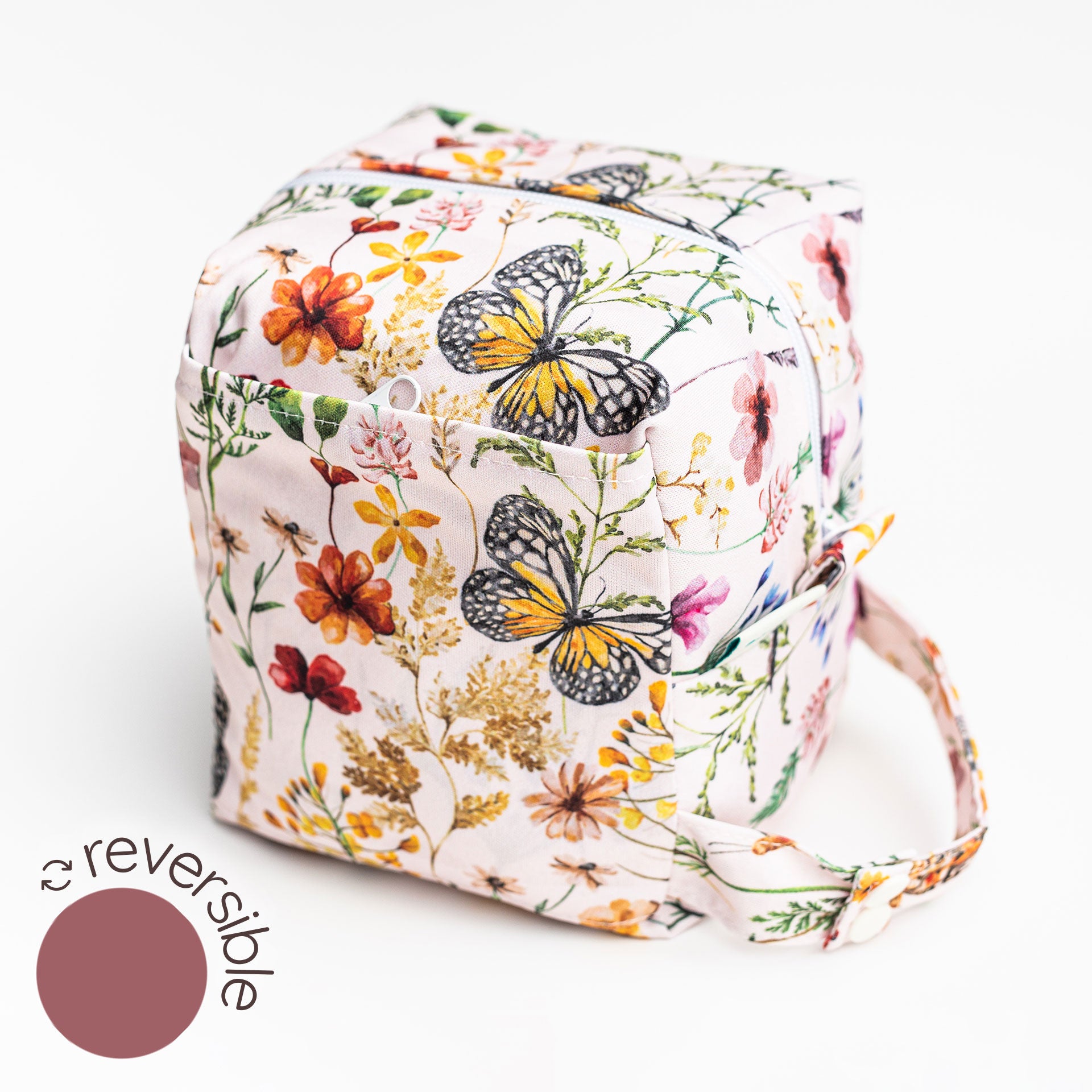 Patterned Water Resistant MINI Diaper Pod Travel Cube