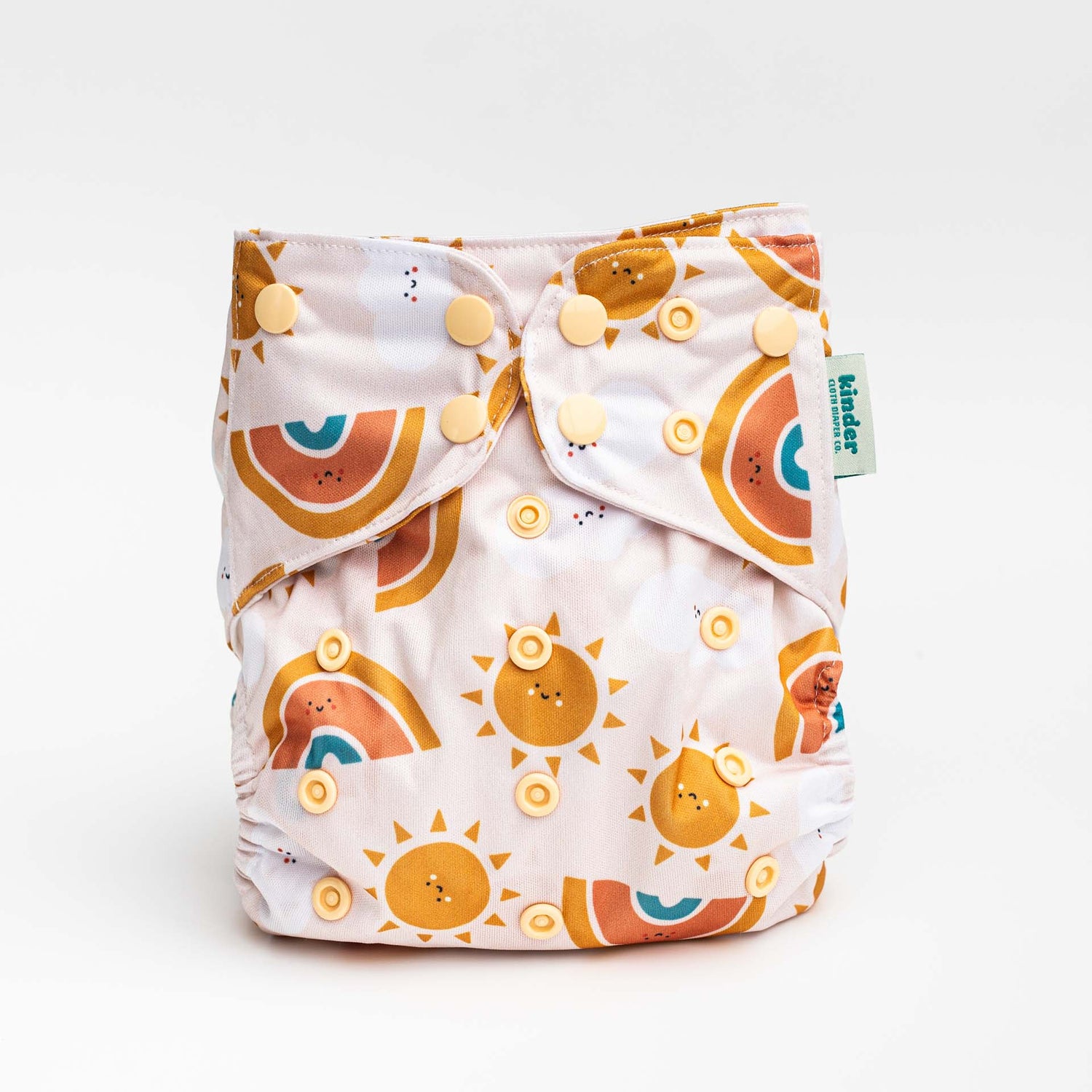 Patterned Basics Pocket Cloth Diaper with Athletic Wicking Jersey