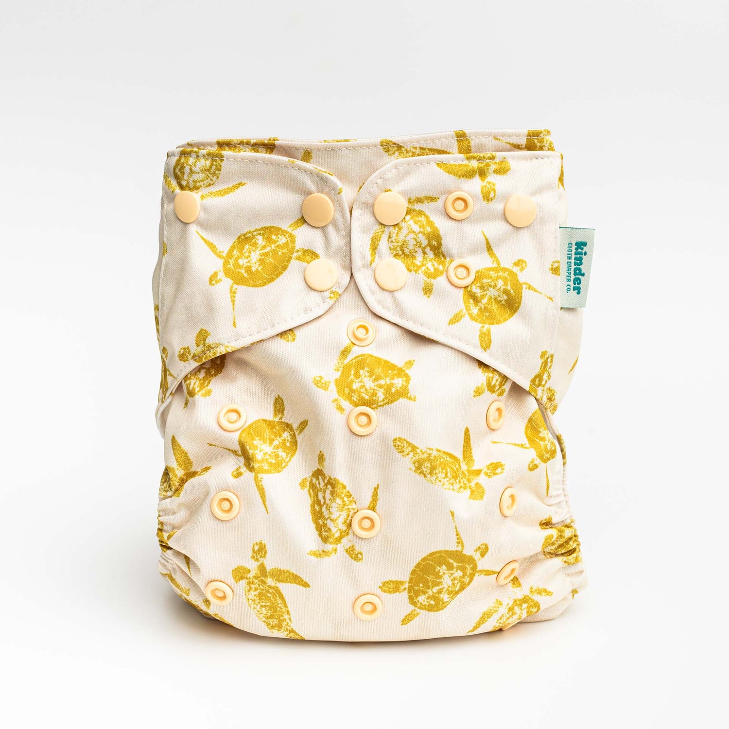 Botanicals Patterned Pocket Cloth Diaper with Athletic Wicking Jersey