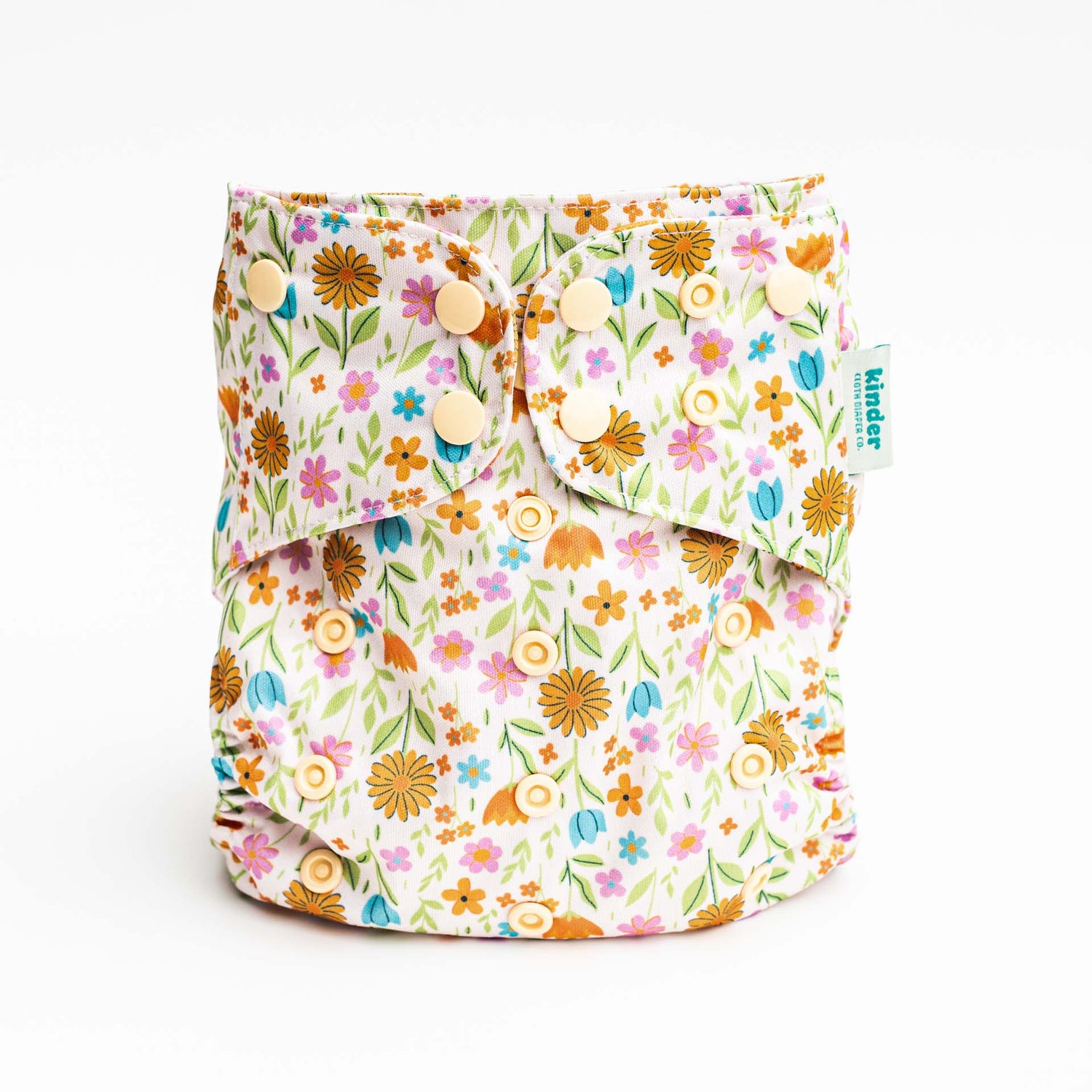 small flowers pocket diaper with athletic wicking jersey best cloth diapers