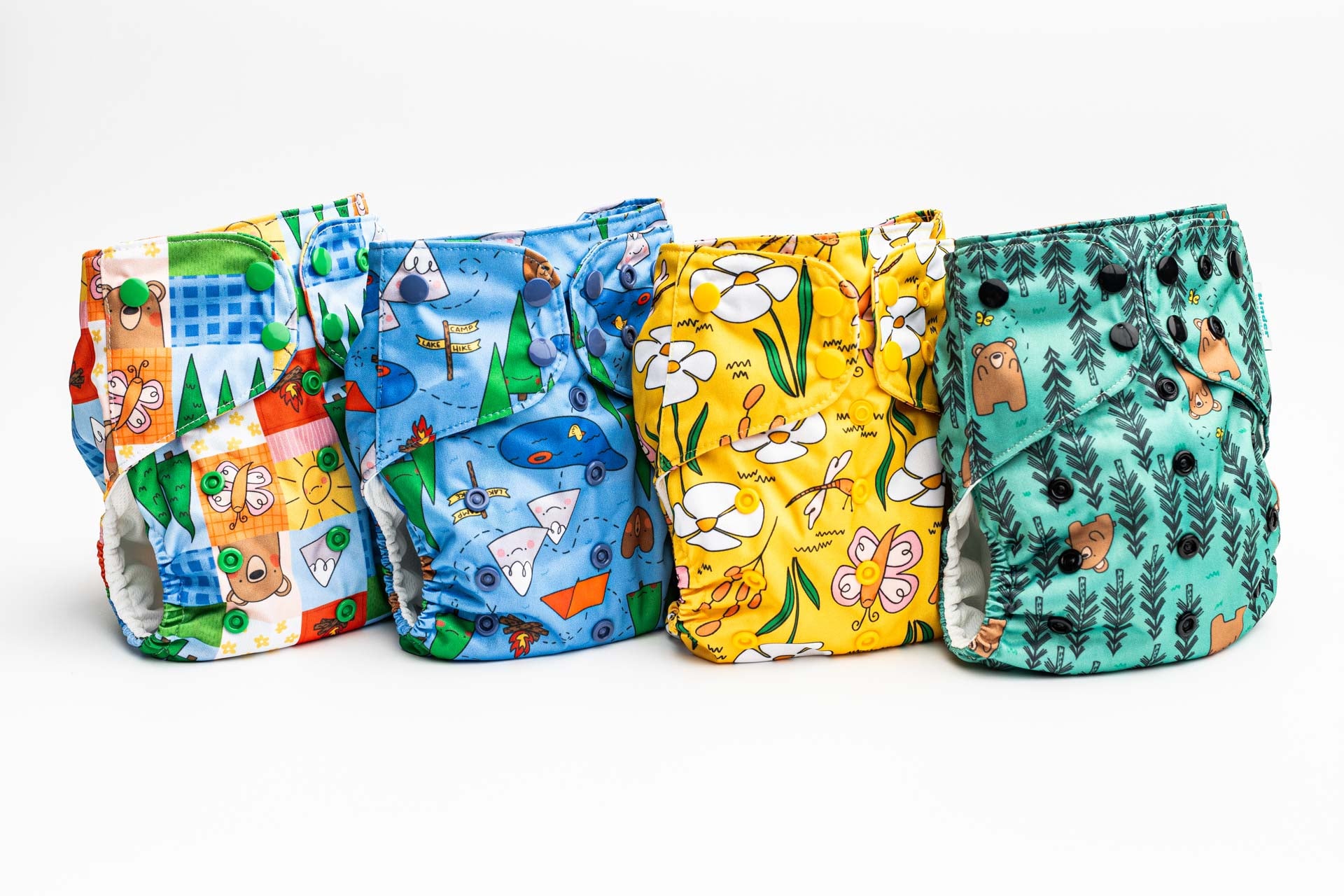 Artist Collaborations Pocket Cloth Diaper with Athletic Wicking Jersey