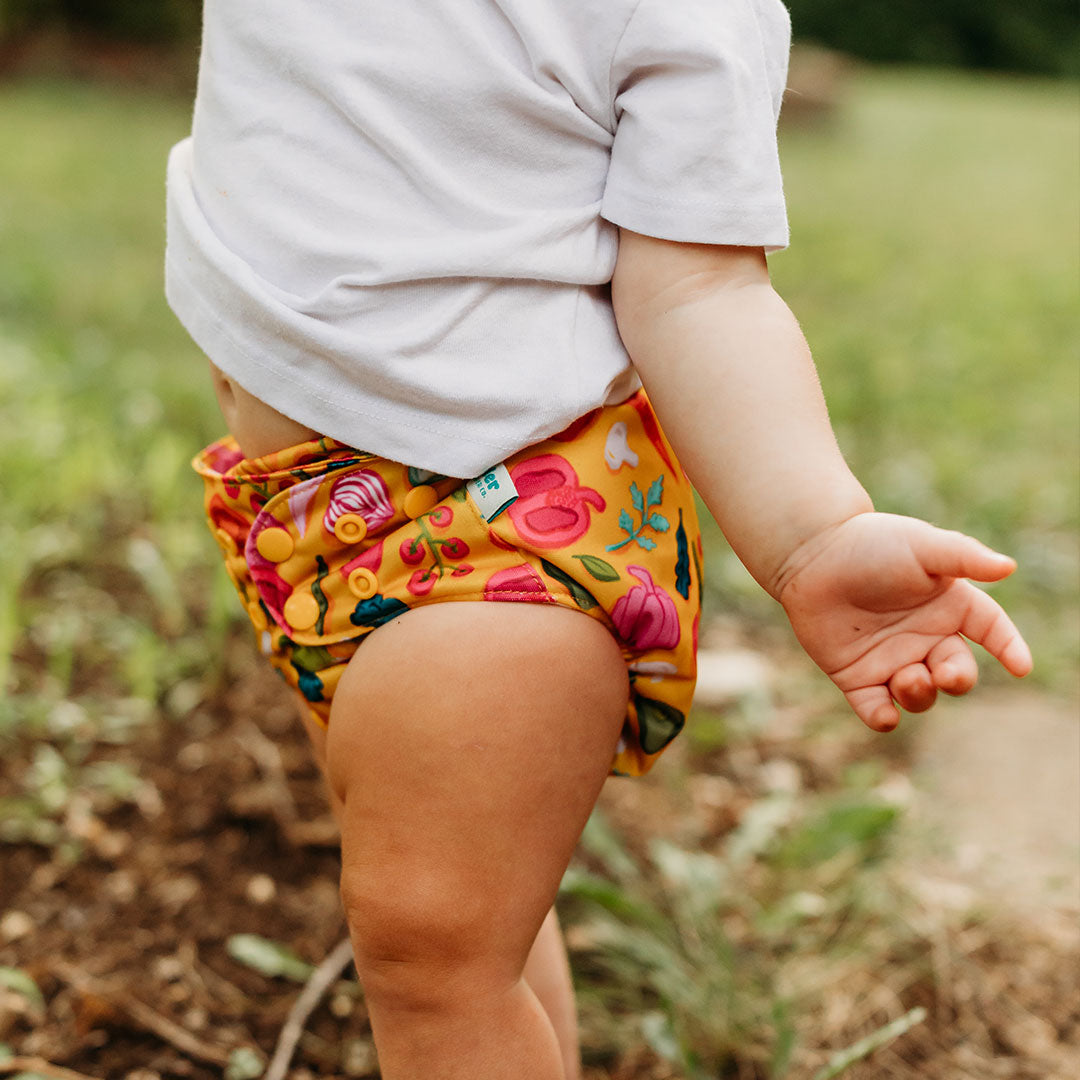 Artist Collaborations Pocket Cloth Diaper with Athletic Wicking Jersey