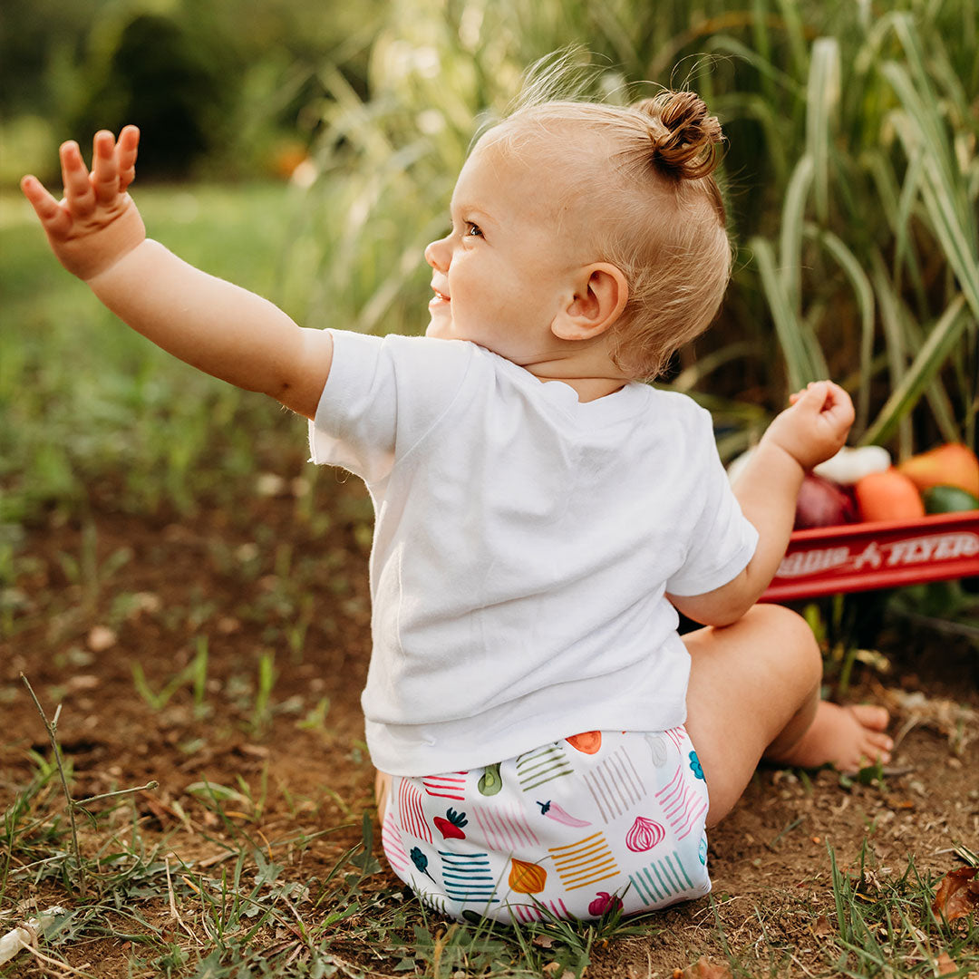 Artist Collaborations Pocket Cloth Diaper with Athletic Wicking Jersey