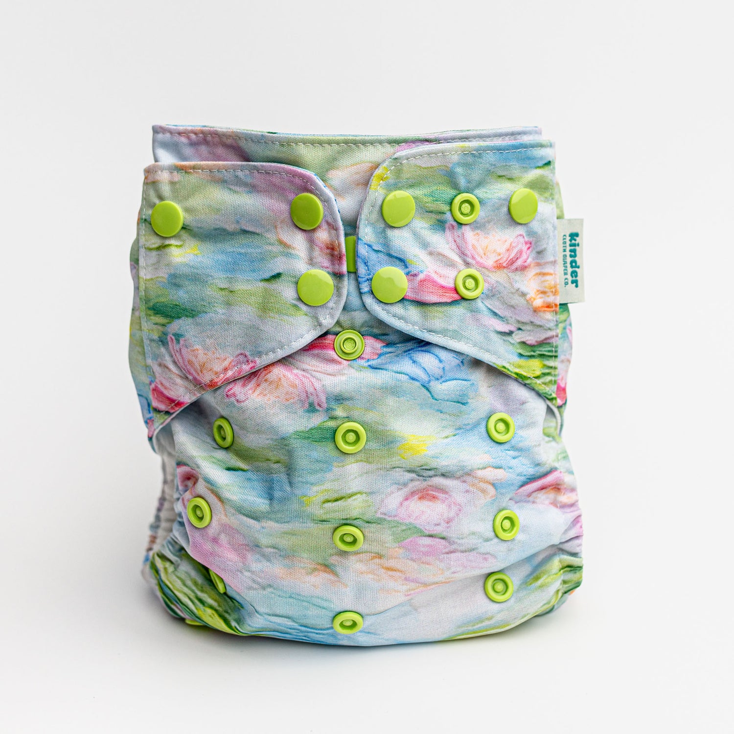 Patterned Pocket Cloth Diaper with Athletic Wicking Jersey