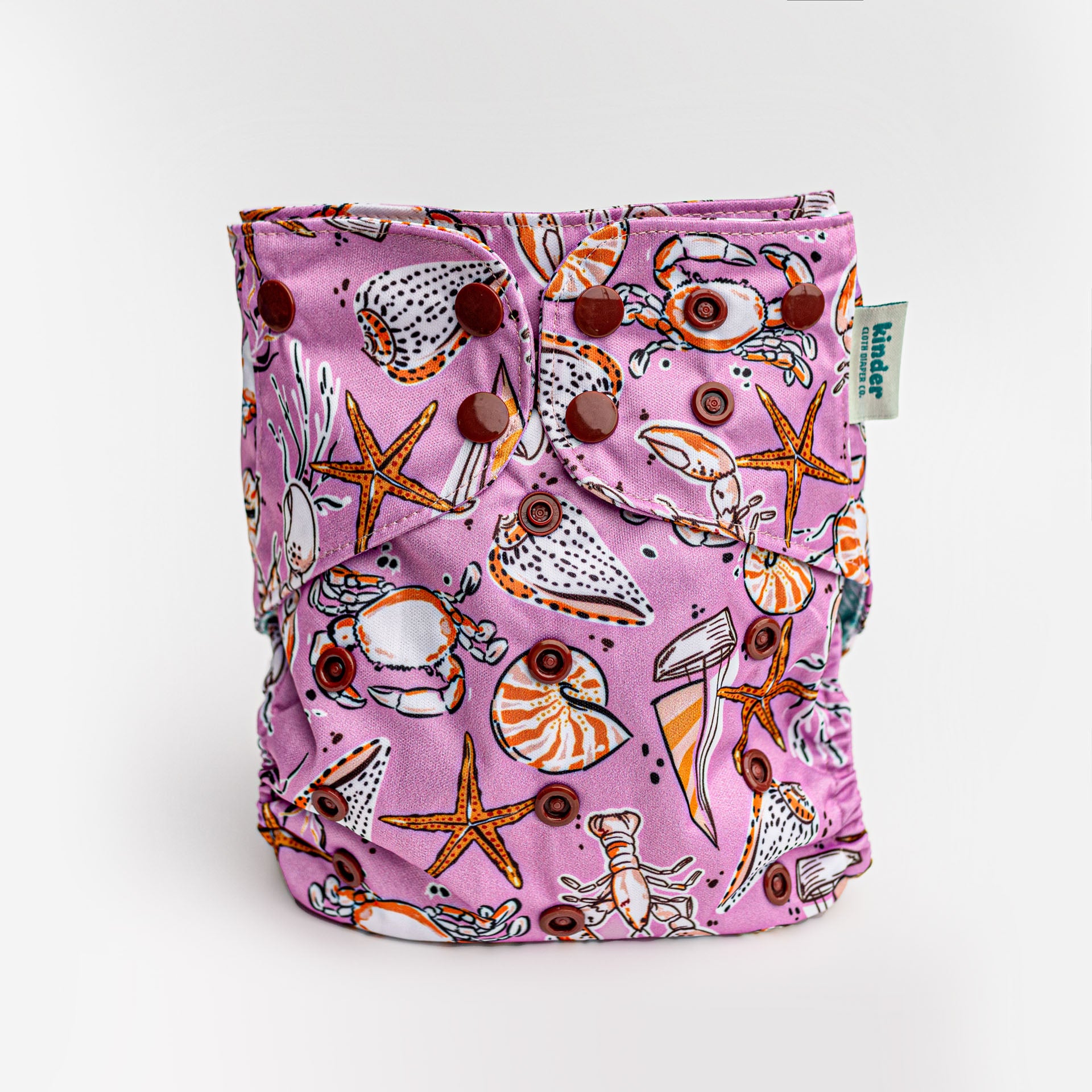 Patterned Basics Pocket Cloth Diaper with Athletic Wicking Jersey