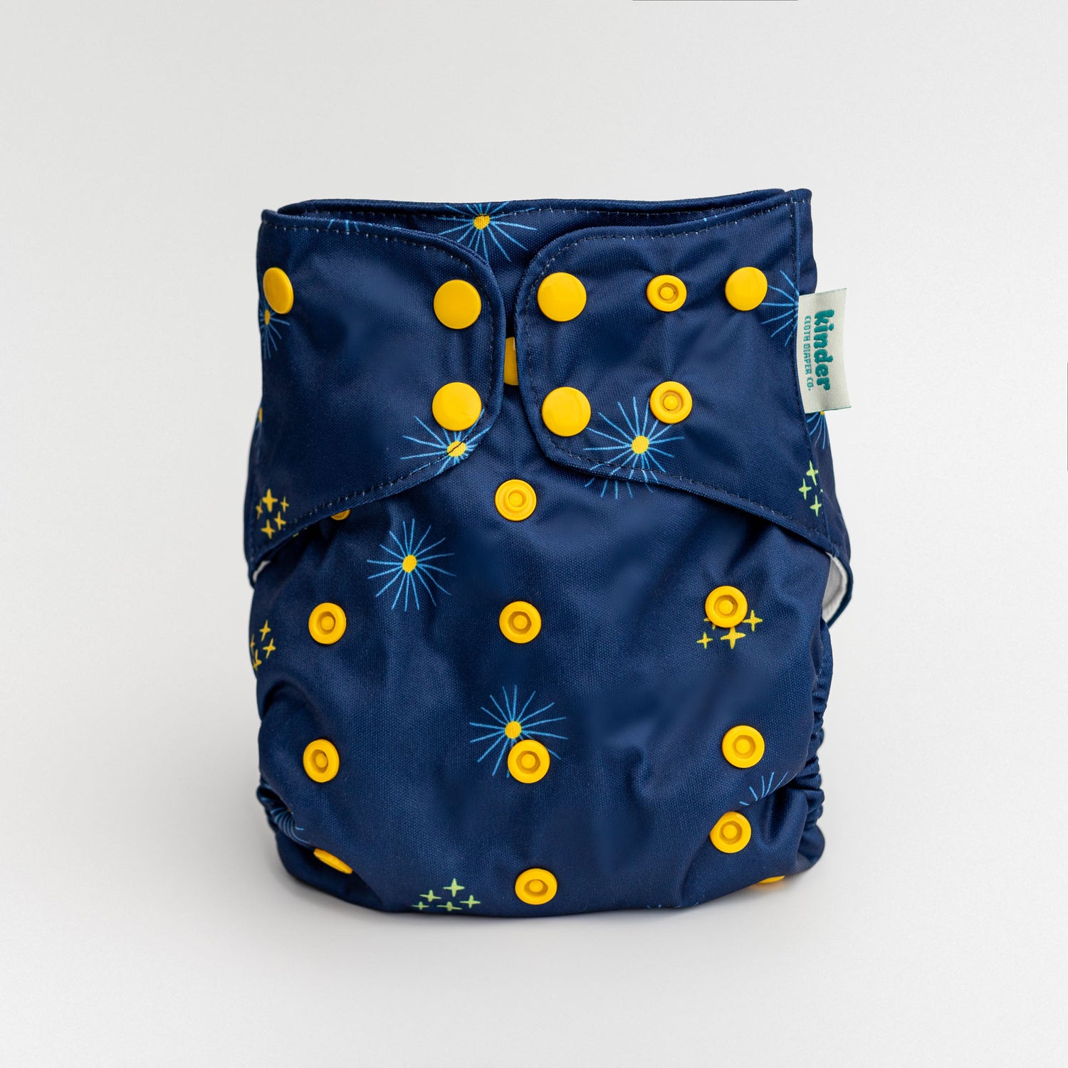 Patterned Pocket Cloth Diaper with Athletic Wicking Jersey