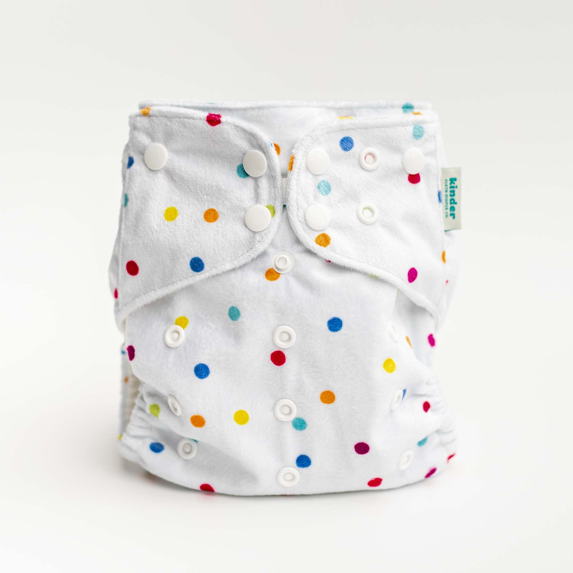 Basics Lounger Pocket Cloth Diaper — Minky Fleece with Athletic Wicking Jersey