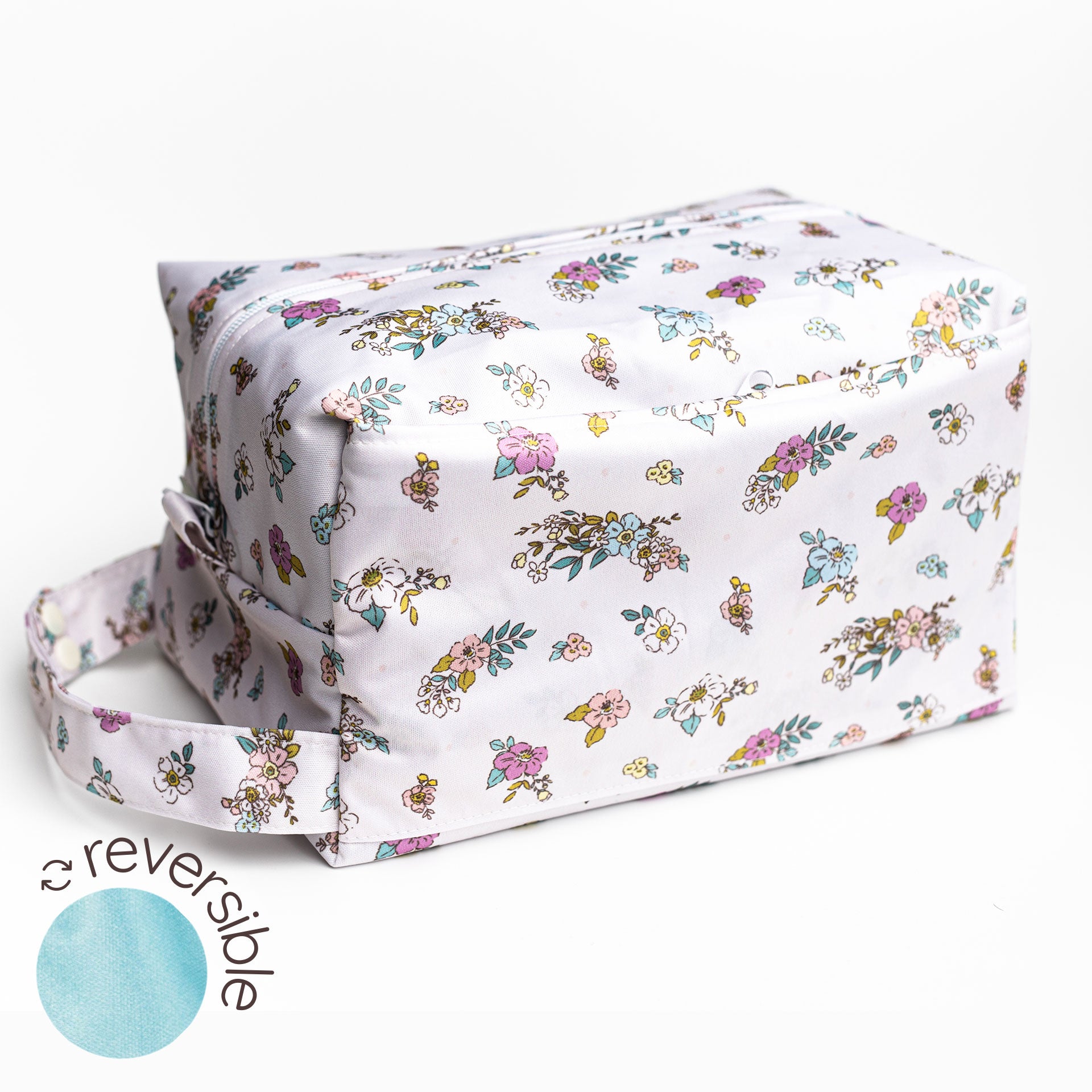 Patterned Basics Water Resistant Diaper Pod Travel Cube